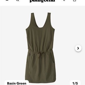 Patagonia Women’s Fleetwith Dress in Basin Geen- XS NWT